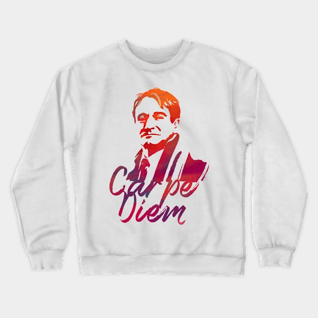 Carpe Diem (color version) Crewneck Sweatshirt by VanHand